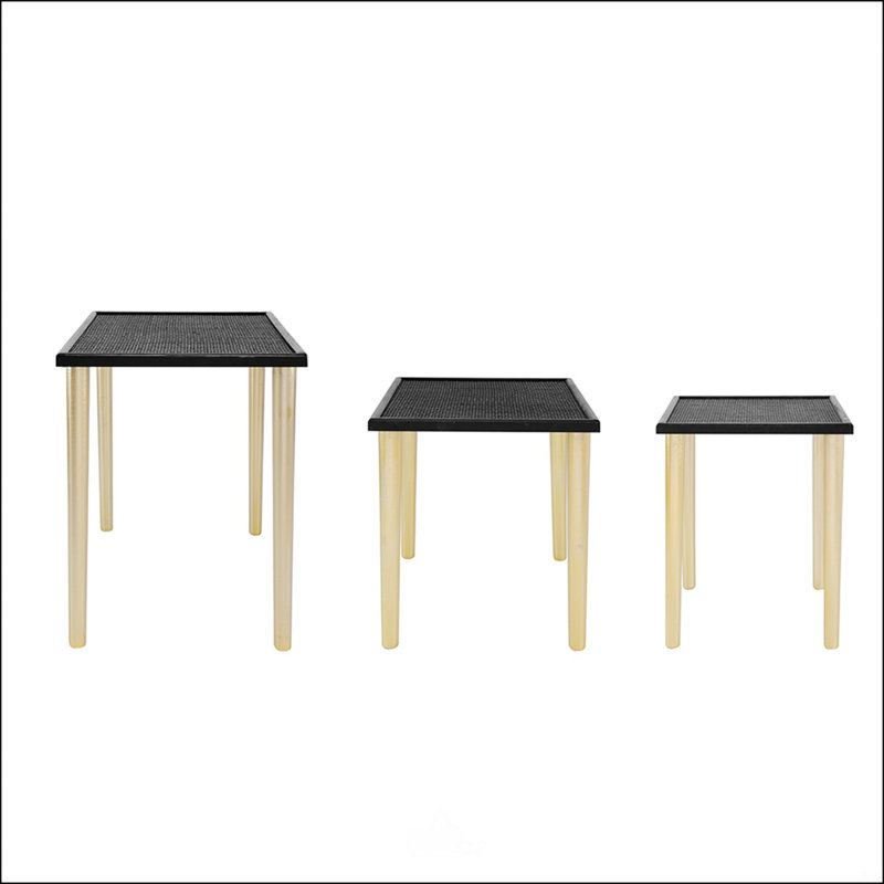 Ensemble de 3 tables d'appoint