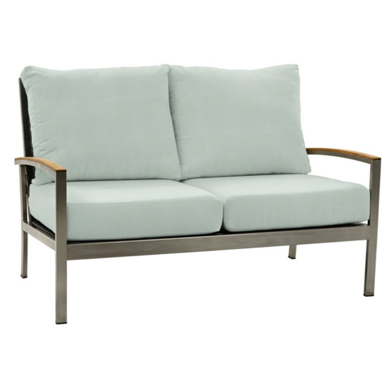 Avanti Outdoor Teak Conversation Set, Spa
