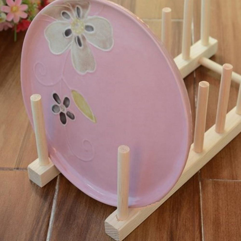 Wood Rectangle Countertop / Cabinet Pot Rack