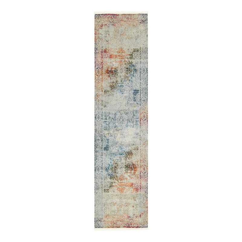 Folmar Abstract Indoor Rug, Runner 2'7" x 10'