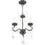 Lustre classique à 3 lumières de style bougie-86005734