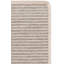 Tapis rayé en laine / coton touffeté à la main ébène brun / ivoire-1447904051