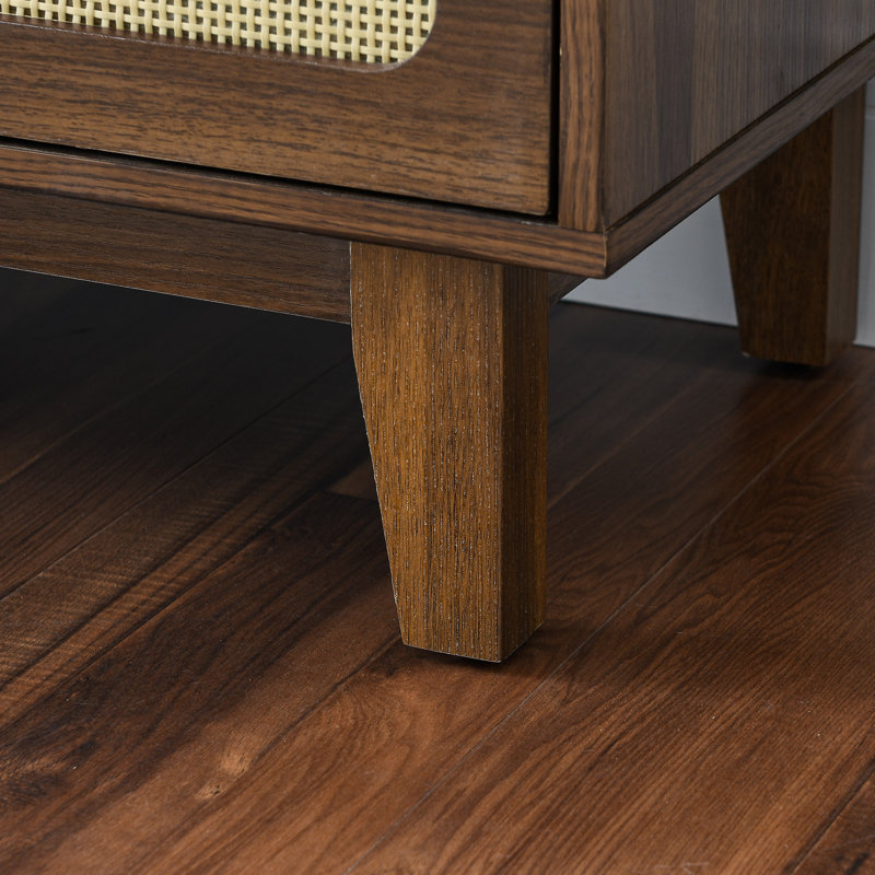 Commode à tiroirs, Noyer naturel