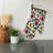 Floral Waves Oven Mitt Cotton Twill