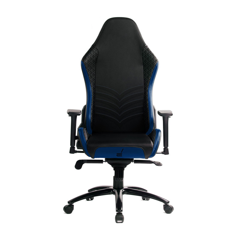Chaise de bureau ergonomique avec fonctions réglables, Bleu