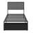 Twin Size Bed Frame with Storage Drawer and Charging Station