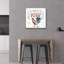 Art mural en verre épique «Down On The Farm 6» par Anne Tavoletti, 36 po x 36 po-1249282340