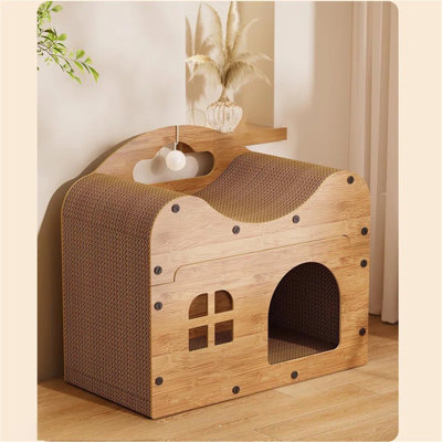 Multi-Functional Cat Scratcher Lounge Bed