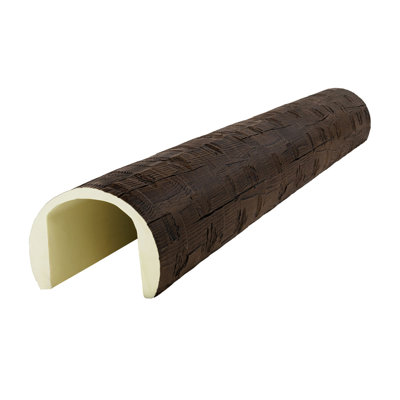 Poutre à bûches Heritage Timber, l 6 po x H 4 1/2 po x L 72 po 
