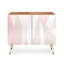 Buffet décoratif rosé