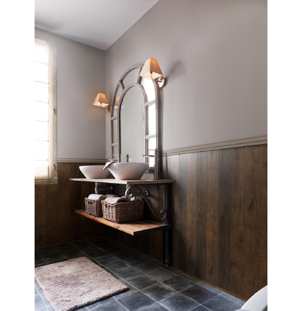 6" x 48"  Peel and Stick Plastic Wall Paneling Grosfillex Expert 