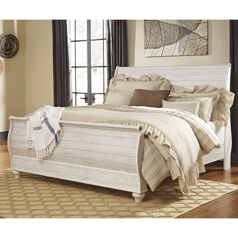 Dawton Sleigh Bed, King