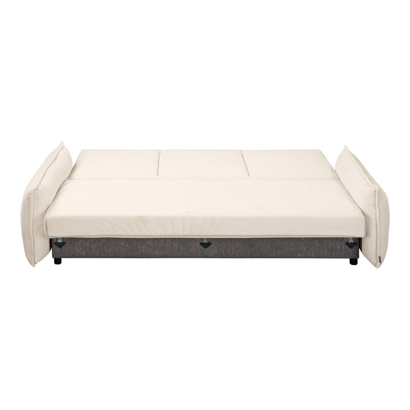 Lazy Lukka 3 Seater Corduroy Sofa Bed, Beige