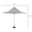 Parasol de patio 11,5 pi Spike and Arc