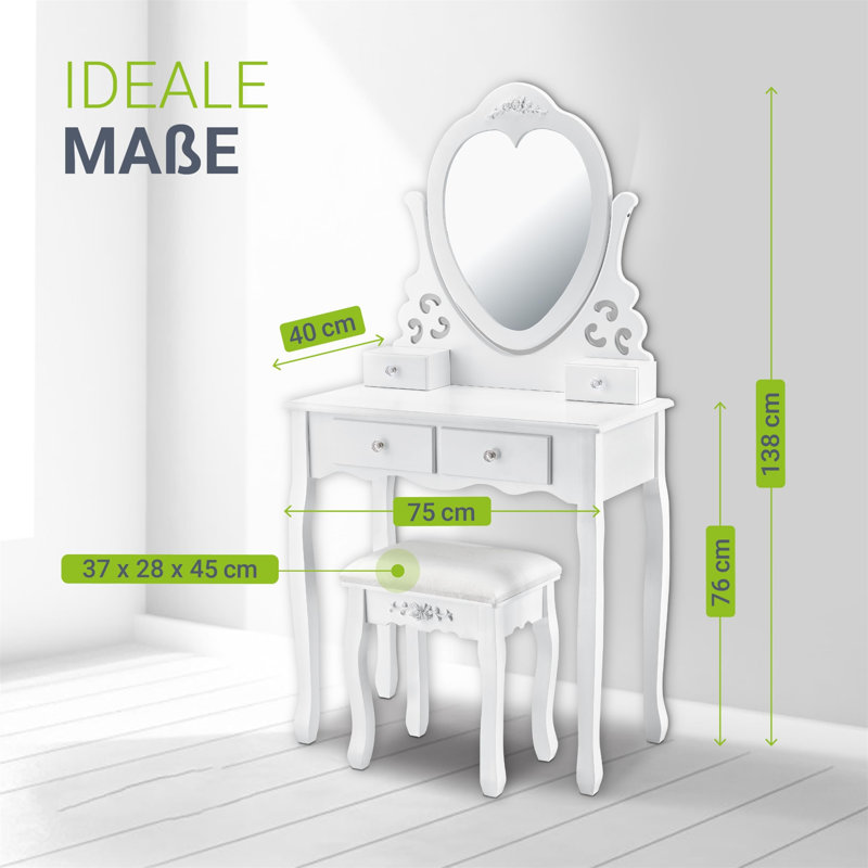 Egle Dressing Table with Mirror