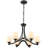 6 - Light Steel Dimmable Chandelier/ Traditional Chandelier-831341946