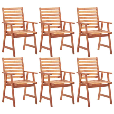 Rouidate Patio Dining Side Chair with Cushion