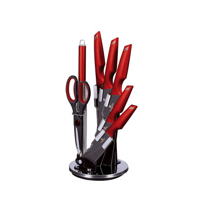 Berlinger Haus 8 Piece Kitchen Knife Set with Block