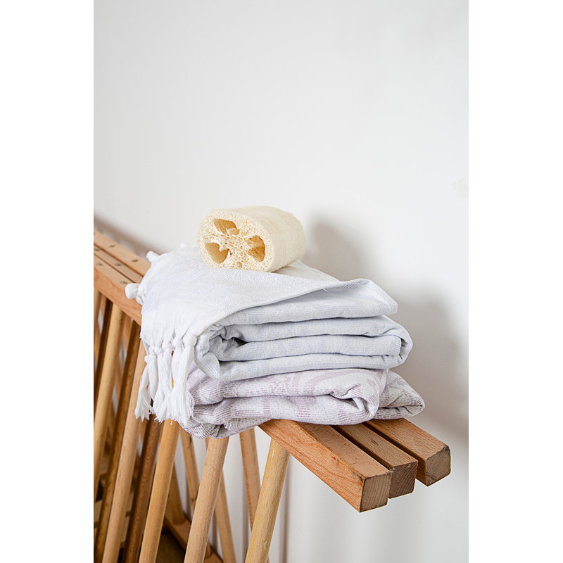 Serviette de plage 100% coton Liloh