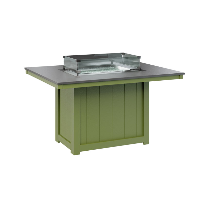 Foyer de table rectangulaire 54 po Berlin Gardens Donoma, H 30 po x l 41 po x P 54 po