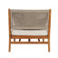 Chaise longue d'extérieur en bois d'acacia Cavett Coastal Mid-Century Resort avec corde tissée à la main-129911547-129911549