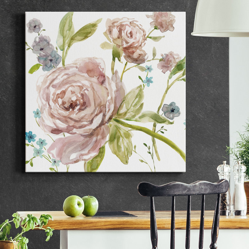 «Summer Whisper I», reproduction d'art sur toile tendue, H 40 po x l 40 po x P 1 po