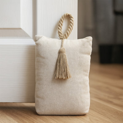 Butoir de porte lesté en tissu