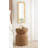 Radcliff Rectangle Rattan Wall Mirror