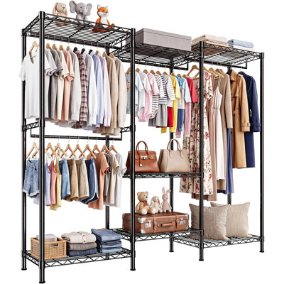 174cm Adjustable Portable Wardrobe