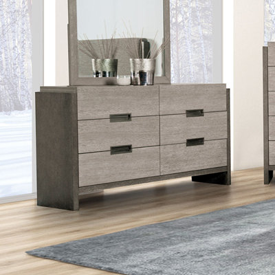 Commode double 6 tiroirs Alderville