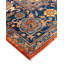 Tapis unique bleu / rouge / jaune 8 pi 1 po x 10 pi 3 po Demontra