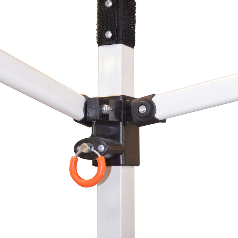 M-Series 2 Pro 12 pi. L 12 pi. D Auvent escamotable en acier, Bleu marine