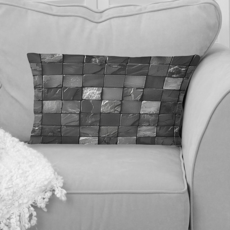 No Pattern - Modern Lumbar Pillow