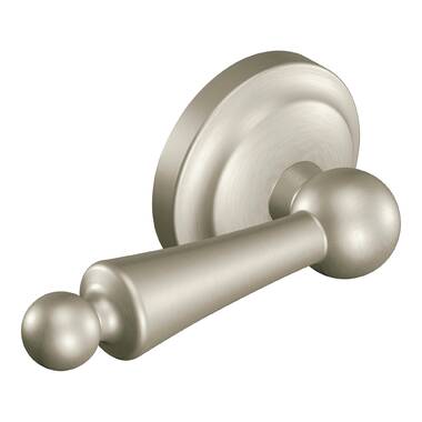 YB9803BN by Moen - Waterhill Brushed nickel Double Robe Hook