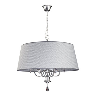 Saige 6 - Light Drum Chandelier