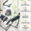 Hamacs portatifs Arlmont & Co. pour 2 personnes et 2 personnes avec hamacs pliables avec support, courroies d'arbre, sacs de transport pour le jardin-636135066