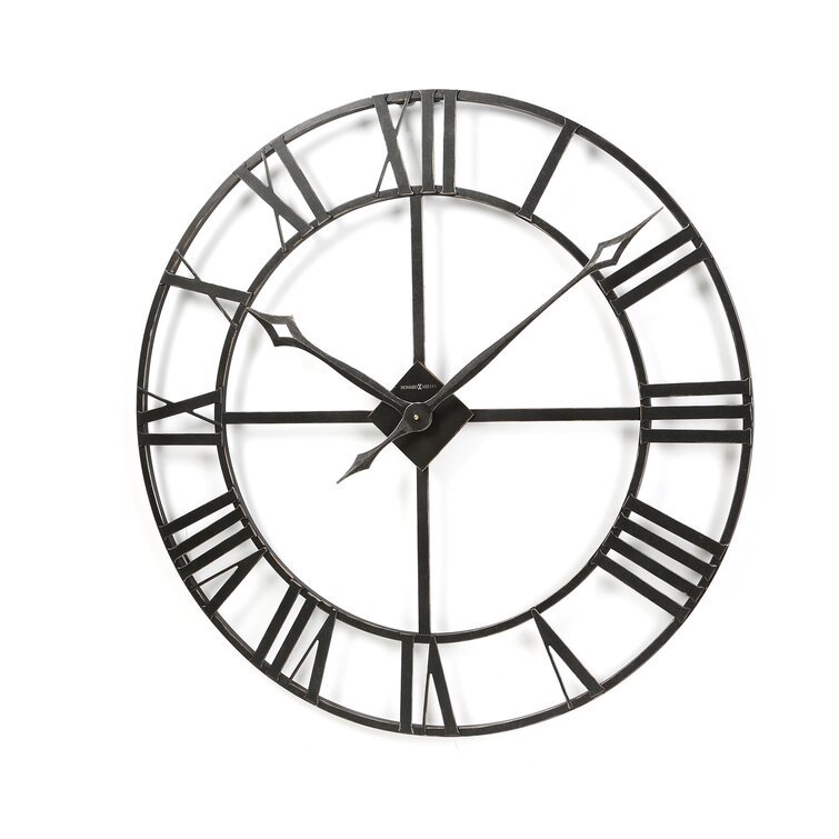 Line Metal Wall Clock