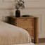 Treccia 2 Drawer Nightstand Oak