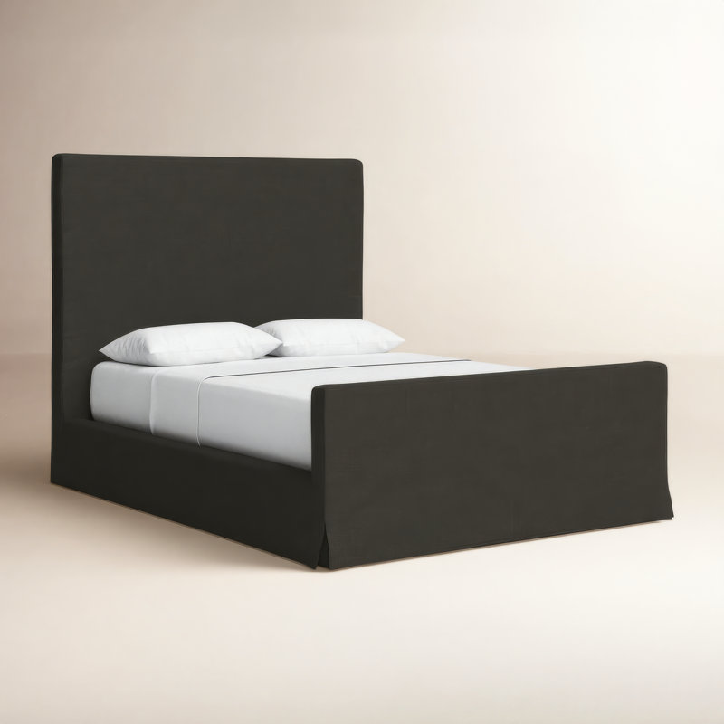 Daphne Upholstered Bed, Queen, Brussels Pine