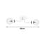 Auli Glass Flush Ceiling Light