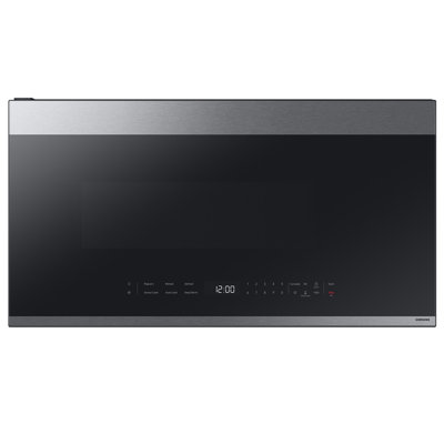 Samsung Bespoke Over-the-Range Microwave 2.1 cu. ft. in with Edge to Edge Glass Display