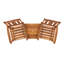 Arianna Wood Outdoor Bench