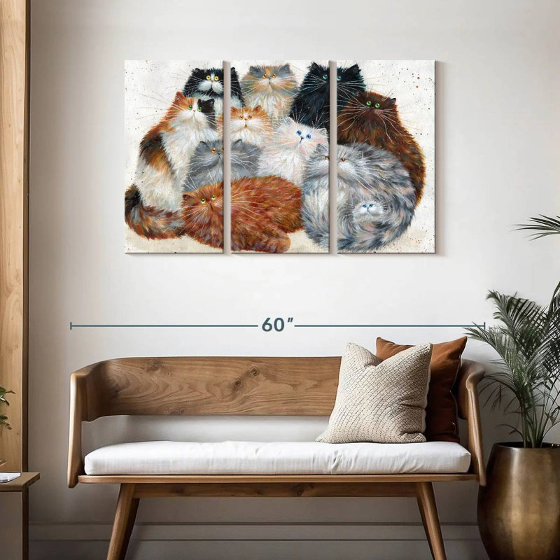 Brampt Fluffy Eleven, 28" H x 45" W