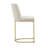 Upholstered Counter Stool with Metal Frame-70133970-70133969