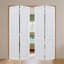 Porte double pliante moderne à double épaisseur 3/4 po 36 po x 84 po avec ensemble de quincaillerie-130902083