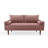 Mauck Modern Sofa,70 Inch Velvet Couch for Living Room,Spring Cushions,Solid Wood Frame,Easy Assembly for Small Spaces-877149559