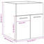 Eliona Bathroom Vanity Base Only-357539247-358328773
