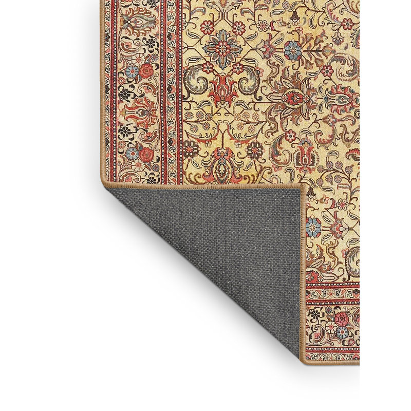 Tapis oriental beige / brun / rouge, Rectangle 8 pi x 10 pi