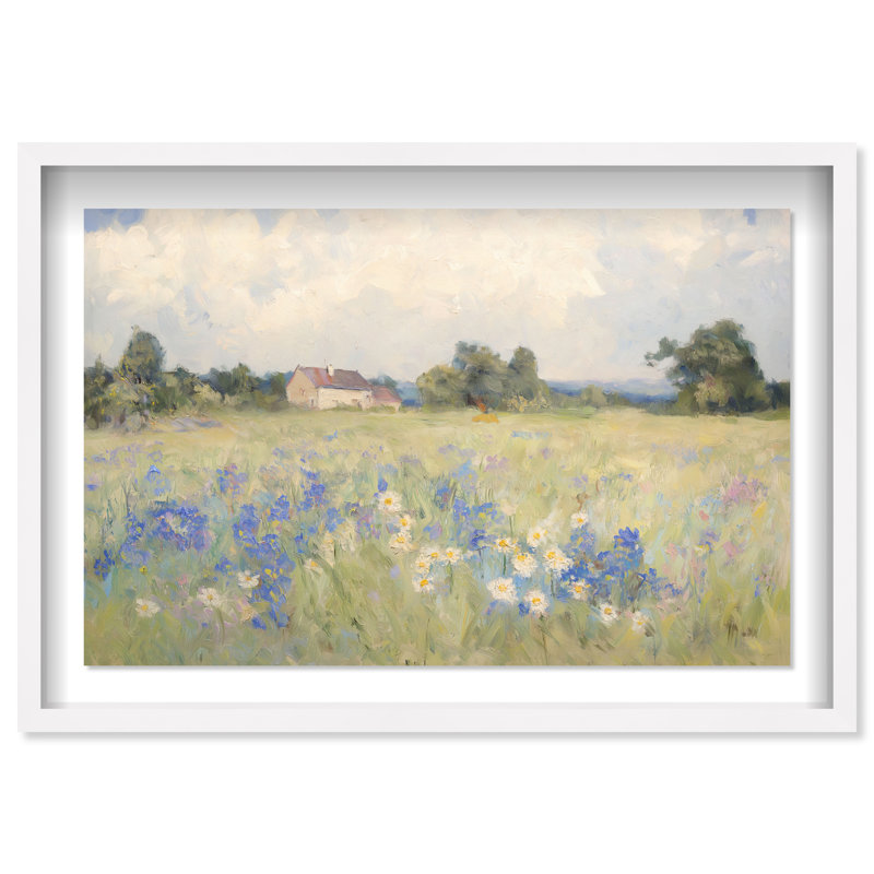 Enchanting Vista Shadowbox Landscape & Nature Print by Oliver Gal, Black Frame, 15 x 10, 17.5"H x 25.5"W, White Frame