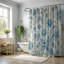 Rideau de douche standard 1 pièce Soft Blue Blooms-1739945334